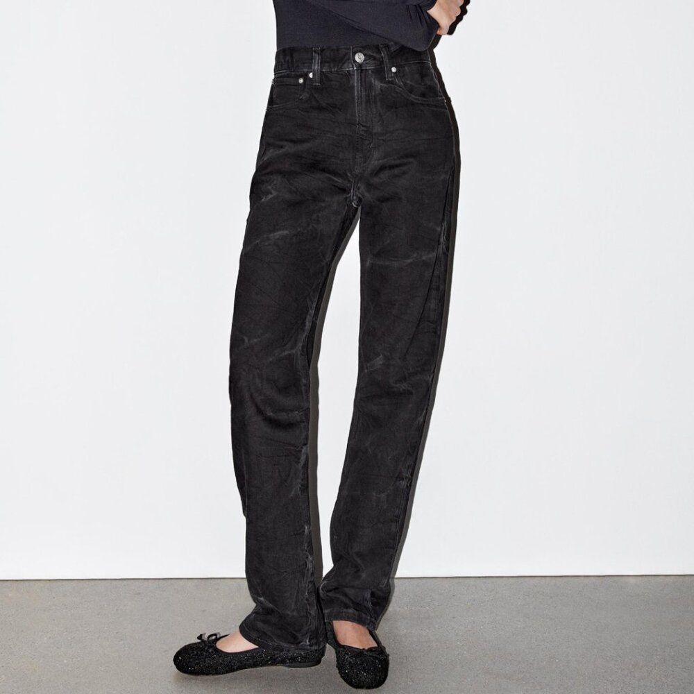 NWT Zara Straight Leg Jeans Size 2